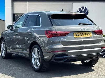 Used Audi Q3 S-Line 150 HP (110 kW) 2019 Grey SUV