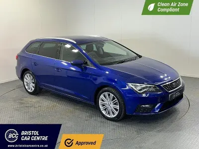 Used Seat Leon XCELLENCE 2017 Blue Estate