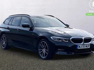 Used BMW 320 Sport Line 184 HP (135 kW) 2020 Black Estate