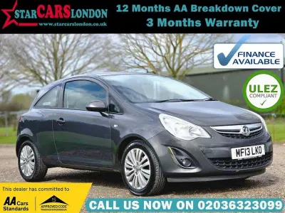 Usado Vauxhall Corsa 2013 Cinzento Citadino