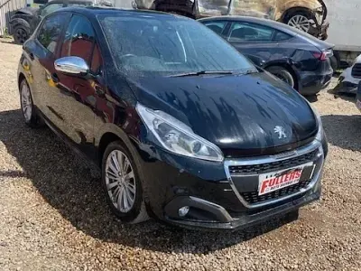 Used Peugeot 208 Signature Sky 2019 Black Hatchback