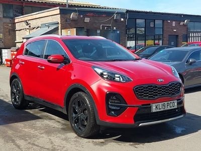 Begagnad Kia Sportage GT-Line 134 HK (98 kW) 2019 Röd SUV