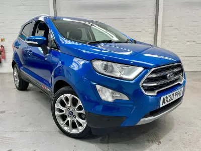 Used Ford Ecosport Titanium 125 HP (91 kW) 2020 Blue SUV