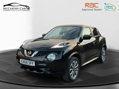 Used Nissan Juke Tekna 117 HP (86 kW) 2018 Black SUV