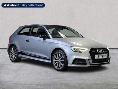 Silver Used 2017 Audi A3 Black Edition Hatchback | £16,390 (Super price)