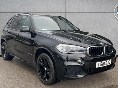 Used BMW X5 M Sport 254 HP (186 kW) 2018 Black SUV