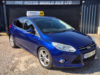 Used Ford Focus Titanium X 125 HP (91 kW) 2014 Blue Hatchback