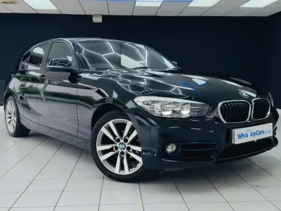 Used BMW 118 Sport Line 136 HP (100 kW) 2017 Black Hatchback