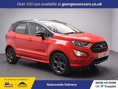 Used Ford Ecosport ST-Line 125 HP (91 kW) 2020 Red SUV