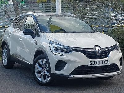 Used Renault Captur Iconic 100 HP (73 kW) 2020 White SUV