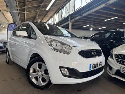 White Used 2014 Kia Venga Hatchback | £7,495 (Fair price)