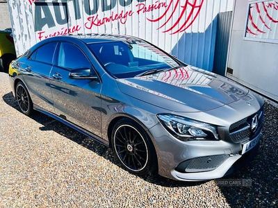 Begagnad Mercedes CLA220 AMG line 170 HK (125 kW) 2019 Grå Sedan