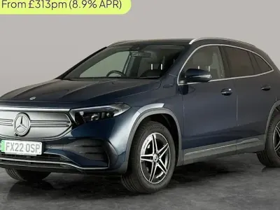Used Mercedes EQA250 AMG line 139 kW (190 HP) 2022 Blue SUV