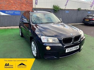 Black Used 2013 BMW X3 M Sport SUV | £8,495 (Fair price)