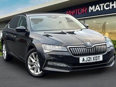 Black Used 2021 Skoda Superb SE Technology Hatchback | £11,680 (Good price)