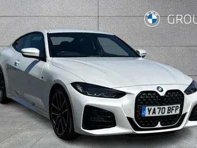 Used BMW 430 M Sport 258 HP (189 kW) 2020 White Coupe