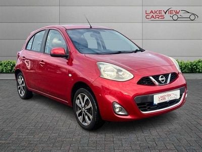 Red Used 2013 Nissan Micra Tekna Hatchback | £4,945 (Fair price)