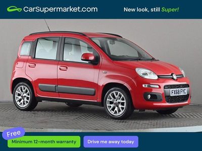 Used Fiat Panda Lounge 69 HP (50 kW) 2018 Red Hatchback