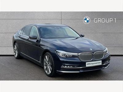 Blue Used 2018 BMW 740 Exclusive Sedan | £25,995 (Super price)