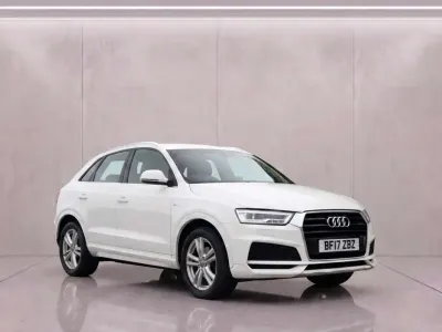 Używany Audi Q3 S-Line 150 KM (110 kW) 2017 Biały SUV