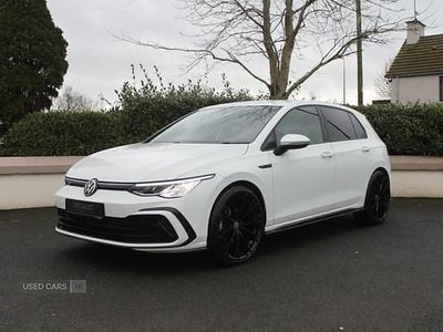 Used VW Golf VIII R-line 150 HP (110 kW) 2022 White Hatchback