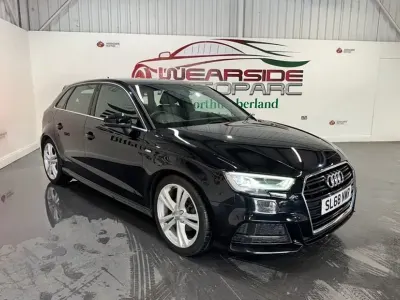 Begagnad Audi A3 S-Line 150 HK (110 kW) 2018 Sedan