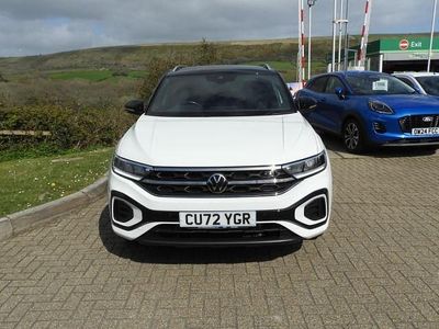 Używany VW T-Roc R-line 150 KM (110 kW) 2022 Biały SUV