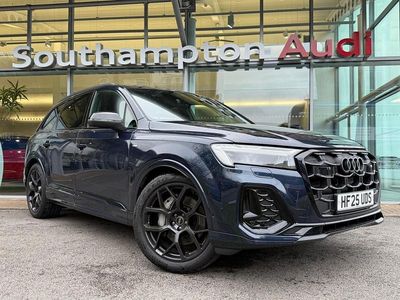 Used Audi Q7 Black Edition 2025 Blue SUV