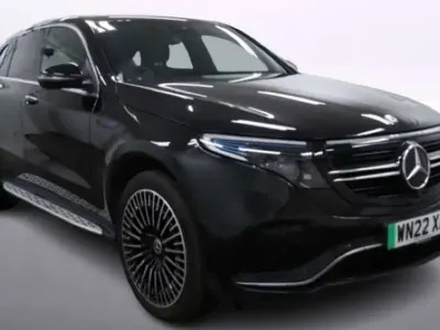 Used Mercedes EQC400 AMG Line Premium 300 kW (408 HP) 2022 Black SUV
