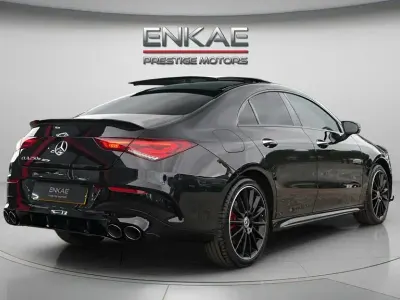 Used Mercedes CLA250e AMG line 2023 Black Coupe