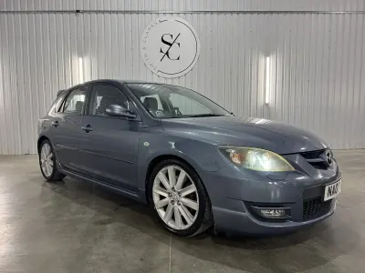Used Mazda 3 260 HP (191 kW) 2007 Blue Hatchback