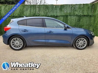Used Ford Focus Titanium X 125 HP (91 kW) 2020 Blue Hatchback