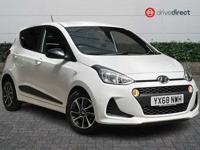 Used Hyundai i10 GO! 67 HP (49 kW) 2018 White Hatchback