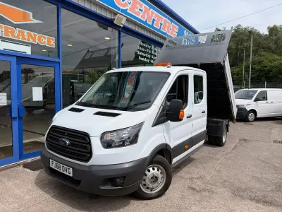 Used Ford Transit 130 HP (95 kW) 2018 White Van