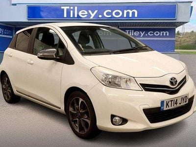 Used Toyota Yaris Trend 99 HP (72 kW) 2014 White Hatchback