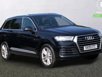 Used Audi Q7 S-Line 218 HP (160 kW) 2018 Black SUV