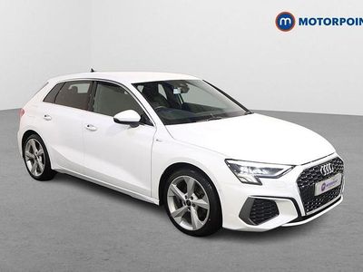 Used Audi A3 S-Line 2021 White Sedan