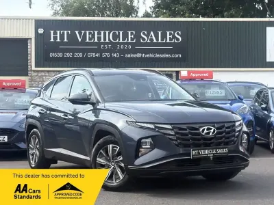 Used Hyundai Tucson SE 150 HP (110 kW) 2021 Blue SUV