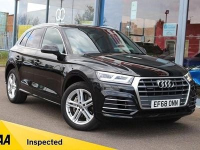 Used Audi Q5 S-Line 190 HP (139 kW) 2018 Black SUV