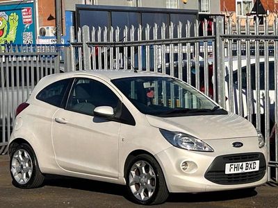 Used Ford Ka Zetec 2014 White Hatchback