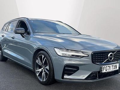 Grey Used 2021 Volvo V60 R-Design Estate | £21,350 (Fair price)