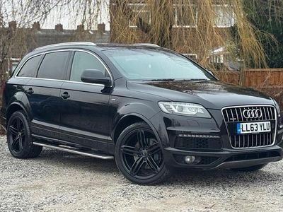 Used Audi Q7 S-line plus 245 HP (180 kW) 2013 Black SUV