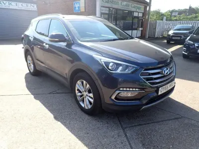Used Hyundai Santa Fe Premium 200 HP (147 kW) 2016 Blue SUV