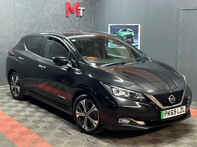 Used Nissan Leaf Tekna 110 kW (150 HP) 2019 Black Hatchback