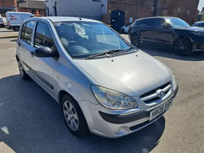 Used Hyundai Getz 65 HP (47 kW) 2008 Silver Hatchback