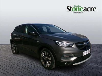 Used Vauxhall Grandland X SRi 130 HP (95 kW) 2020 Grey SUV