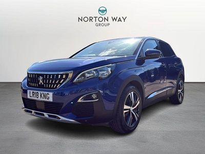 Used Peugeot 3008 Allure 129 HP (94 kW) 2018 Blue SUV