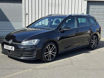 Black Used 2015 VW Golf VII GTD Estate | £9,800 (A bit pricey)