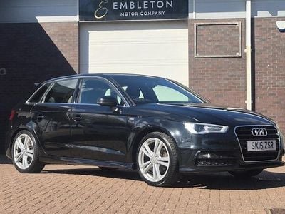 Used Audi A3 Sportback S-Line 150 HP (110 kW) 2016 Black Hatchback