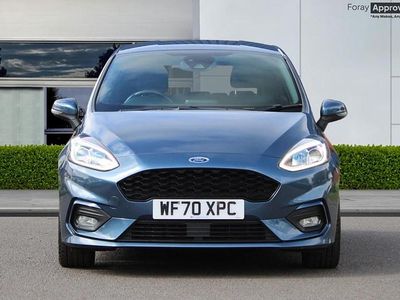 Begagnad Ford Fiesta ST-Line 2020 Blå Halvkombi